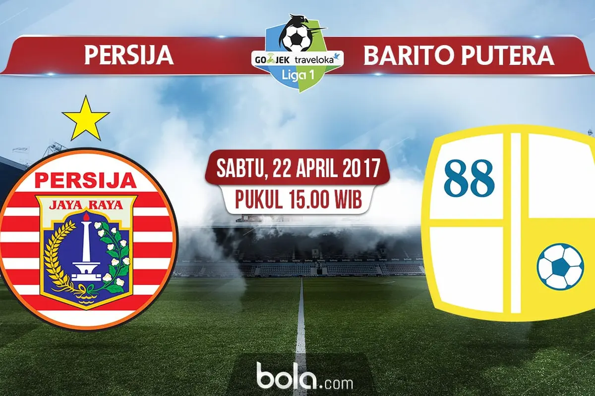 Persija vs Barito Putera