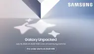 Samsung mulai sebar undangan jadwal acara Galaxy Unpacked 2024 yang kali ini akan digelar di Paris. (Dok: Samsung)