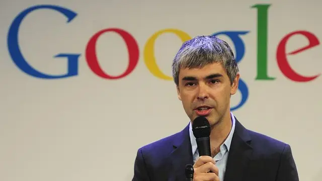 Google founder Larry Page.  Photo: AFP