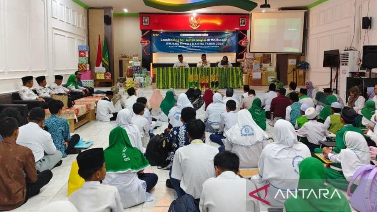 Trivia: Integritas Sejak Dini, Banjarmasin Kuatkan Pendidikan Antikorupsi Madrasah dengan Lomba Poster