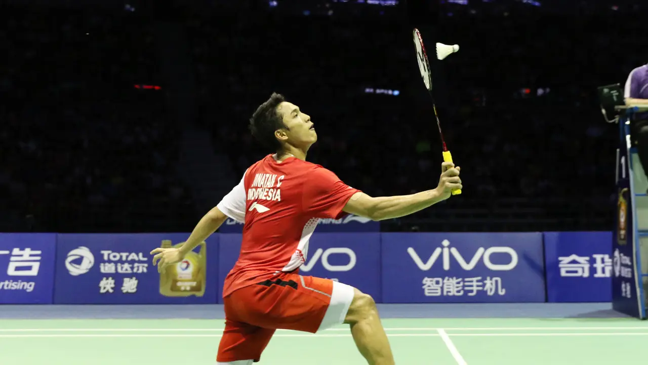 Tunggal putra Indonesia Jonatan Christie