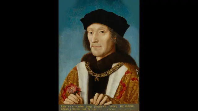 Lukisan Raja Henry Tudor.