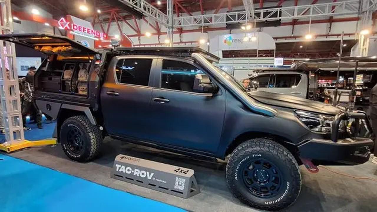 Penampakan Mobil Taktis Militer 4x4 yang Diubah jadi Kendaraan Sehari-Hari