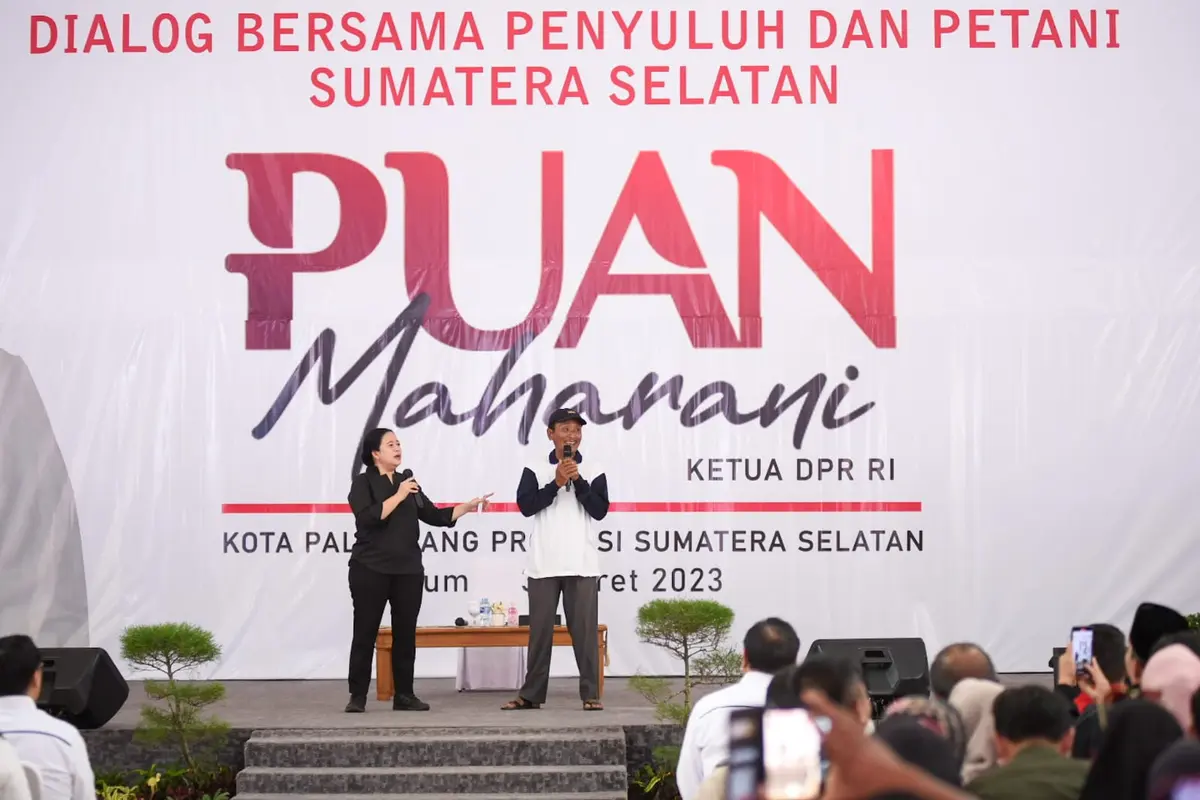 Di Depan Puan Maharani, Petani Sumsel Keluhkan Sulitnya Dapat Pupuk di Daerah Lumbung Pangan