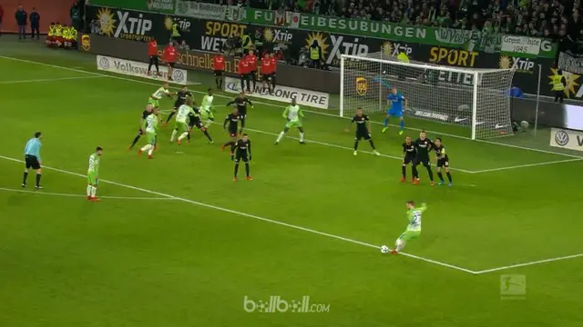 Wolfsburg 1-3 Eintracht Frankfurt | Liga Jerman | Highlight Pertandingan dan Gol-gol