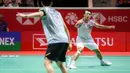 <p>Pebulu tangkis tunggal putra Indonesia, Jonatan Christie mengembalikan kok ke arah wakil Jepang, Kenta Nishimoto pada laga perempat final Indonesia Masters 2025 di Istora Senayan, Jakarta, Jumat (24/01/2025). (Bola.com/Bagaskara Lazuardi)</p>