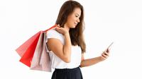 Ilustrasi belanja secara cashless. Credit: pexels.com/pixabay
