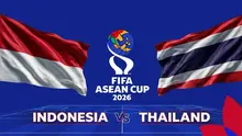 Ilustrasi Timnas Indonesia versus Thailand, FIFA ASEAN Cup 2026. (Bola.com/AI)