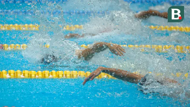 Foto: Jason Donovan Menangkan Adu Cepat 50 Meter Gaya Bebas Putra di Kejurnas Akuatik 2026