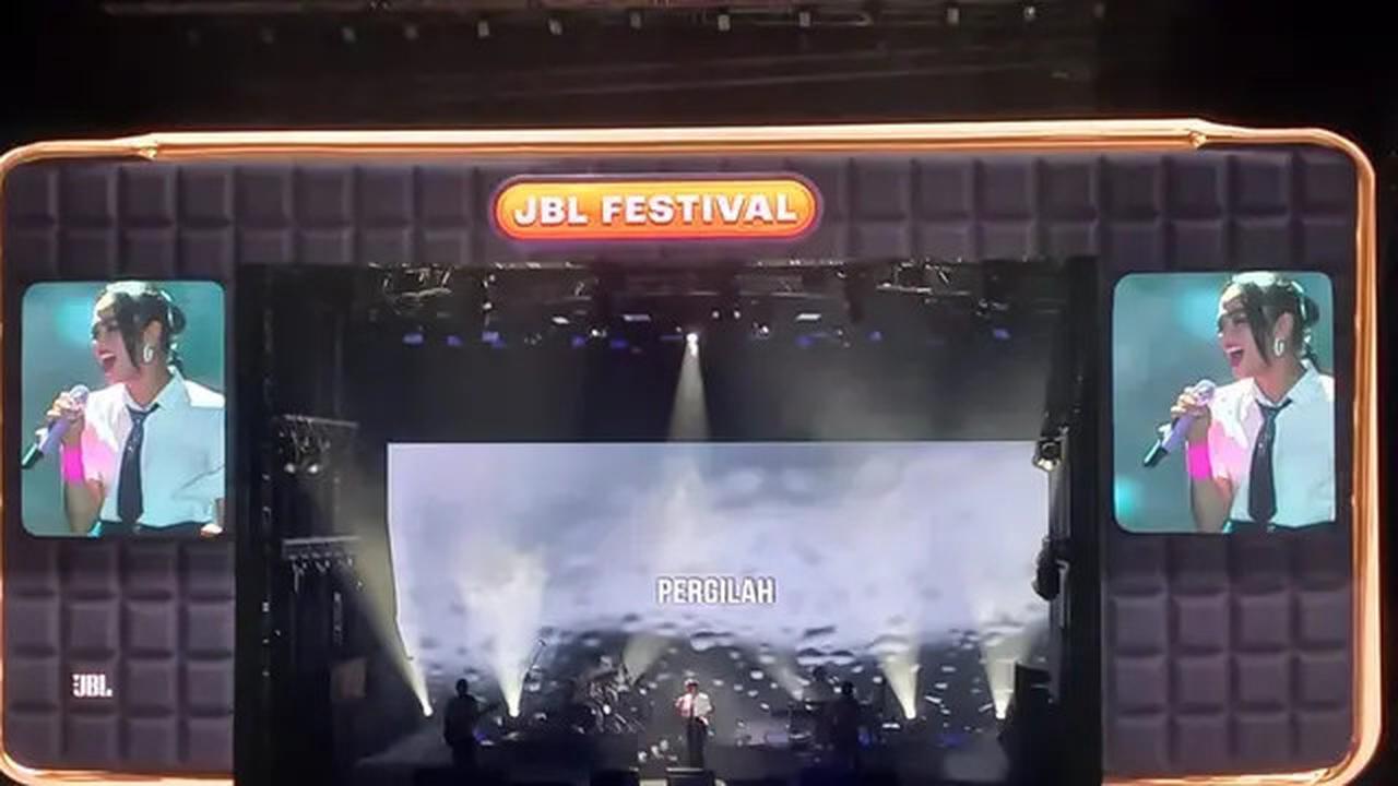Lyodra Jerit Histeris di Panggung JBL Festival 2024, Kena Gombalan Maut Penonton