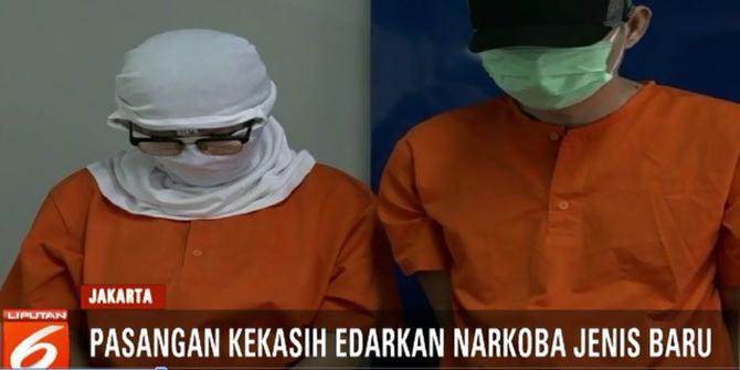 Pasangan Kekasih Pengedar Narkoba Ditangkap Petugas BNNK Jakarta