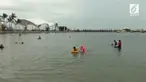 Efek tsunami Banten, kawasan wisata Ancol yang biasanya ramai saat liburan Natal dan Tahun Baru mendadak sepi pengunjung.