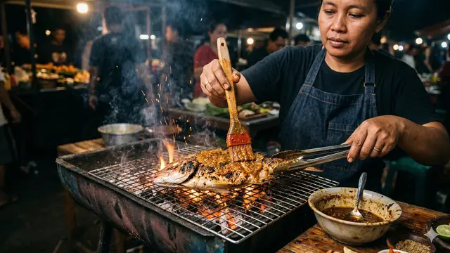 Cara Membuat Bumbu Ikan Bakar Cepat Meresap (Foto: Gemini AI)