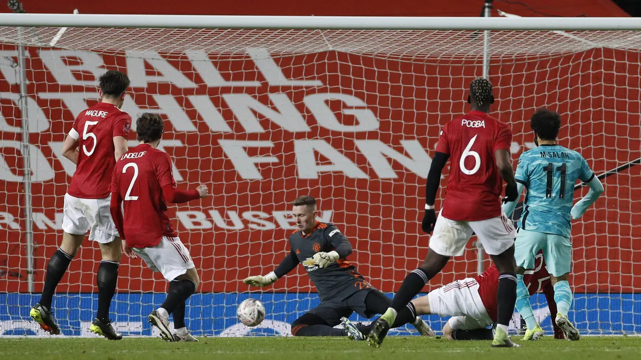 FOTO: Manchester United Tendang Liverpool dari Piala FA