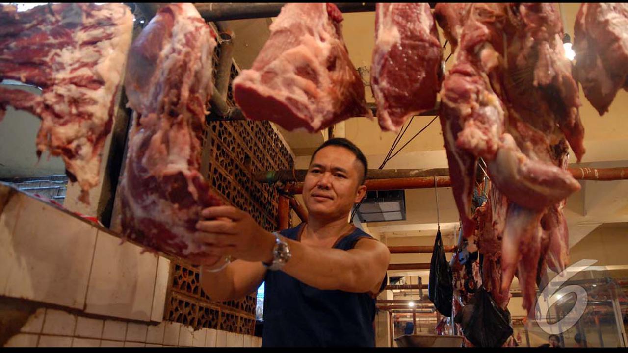 Daging Sapi di Pasar Minggu Terus Merangkak Naik
