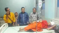 Sudah 9 hari Darma masih dirawat di rumah sakit akibat luka serius yang dideritanya. Foto: (Syukur/Liputan6.com)