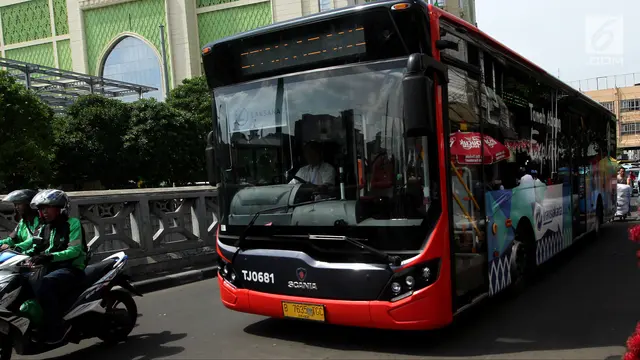 Didemo Sopir Angkot, Bus Transjakarta Tanah Abang Explorer Pindah Rute