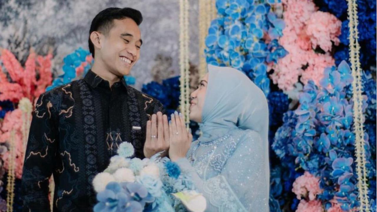 FOTO: Momen Manis Pemain Timnas Indonesia Rizky Ridho dan Sendy Aulia Resmi Bertunangan