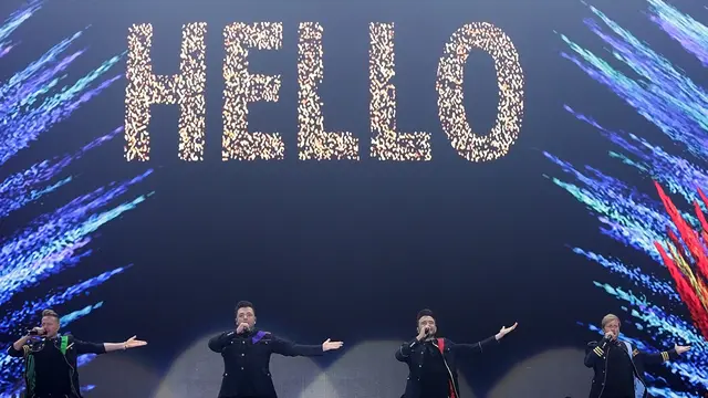 [Fimela] Konser Westlife 2019 di Jakarta