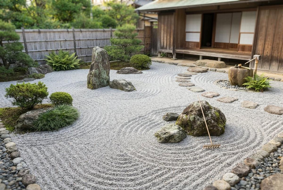 Gravel Garden Ala Jepang yang Mudah Ditiru di Rumah