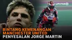 Mulai dari kemenangan Manchester United hingga penyesalan Jorge Martin, berikut sejumlah berita menarik News Flash Sport Liputan6.com.