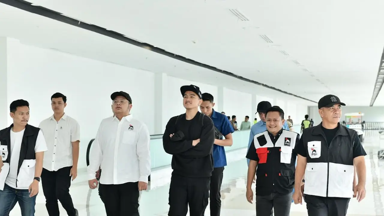 Kaesang Pangarep Hadiri Rakernas PSI di Makassar