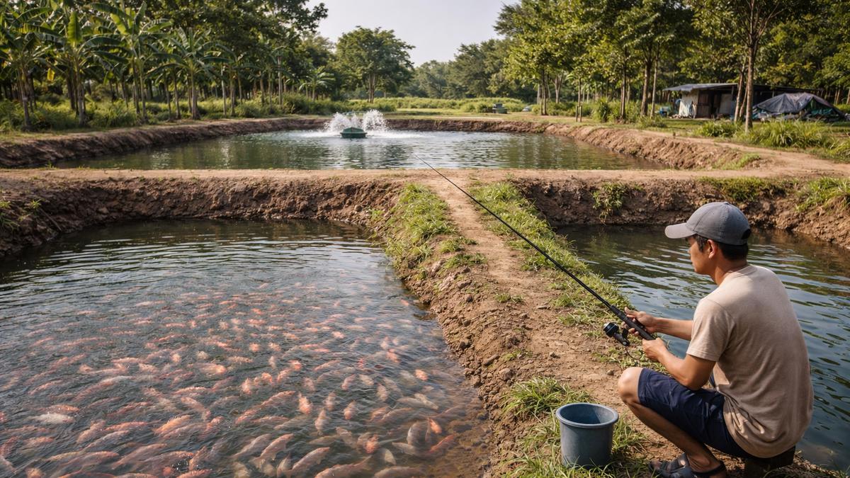 Peluang Ternak Ikan Kolam Tanah di Desa, Modal Kecil, Panen Melimpah, dan Untung Maksimal