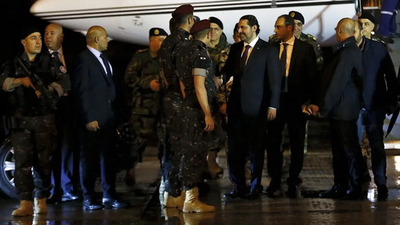 Disambut dengan pengawalan ketat, PM Lebanon Saad Hariri mendarat di Beirut