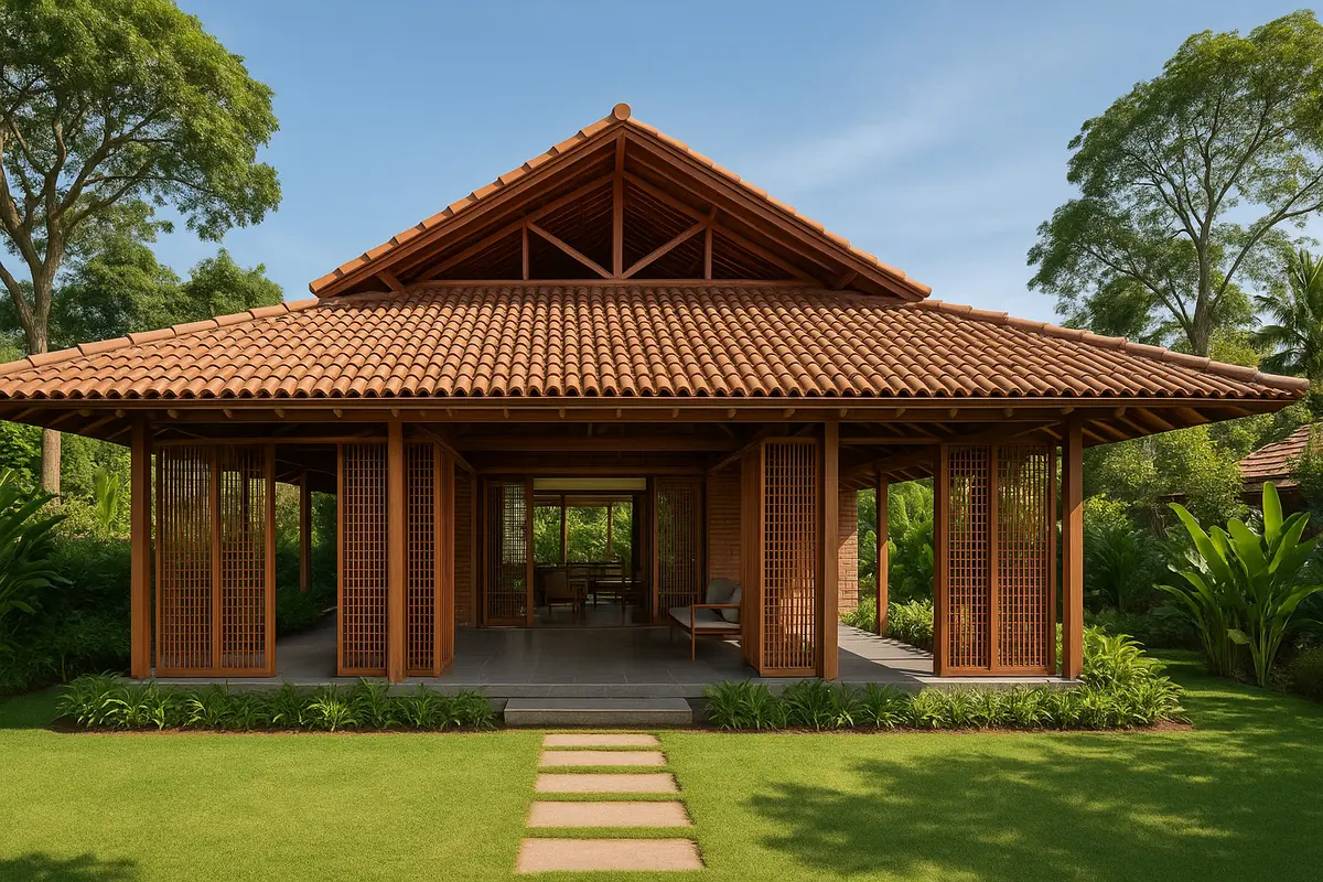 Model Rumah Agar Tidak Panas/Ilustrasi gambar oleh AI