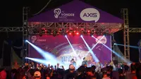 Konser Axis Yonder HITZTAGE di Lapangan Puspitek, Tangerang Selatan pada Sabtu (13/5/2017) lalu. (Doc: XL)