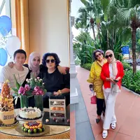Menjadi bagian dari keluarga Reino Barack, Syahrini juga begitu dekat dengan sang ibu mertua. [@princessyahrini].