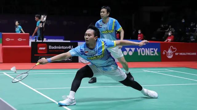 Foto: Indonesia Sumbangkan Empat Wakil di Tiga Sektor Final Malaysia Masters 2022, Ganda Putra Berjaya