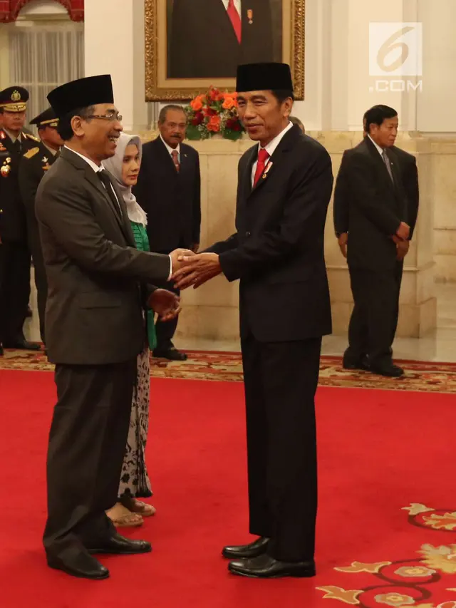 Presiden Jokowi Lantik Yahya Cholil Jadi Watimpres RI