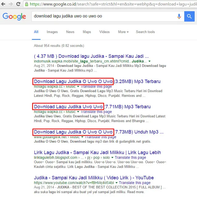 6 Kata Kunci Pencarian di Google Ini Nyeleneh,