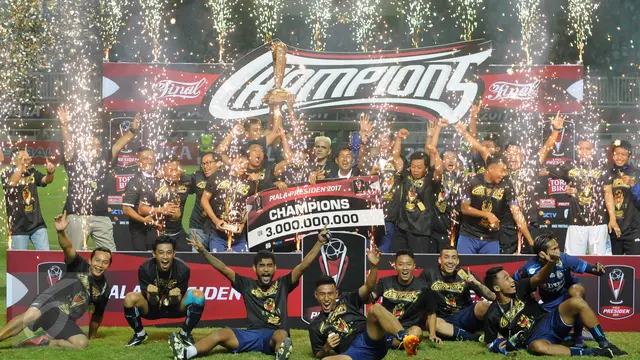 Arema FC Rengkuh Gelar Juara Piala Presiden 2017