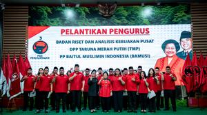 PDIP Lantik TMP, Fokus Rangkul Generasi Muda
