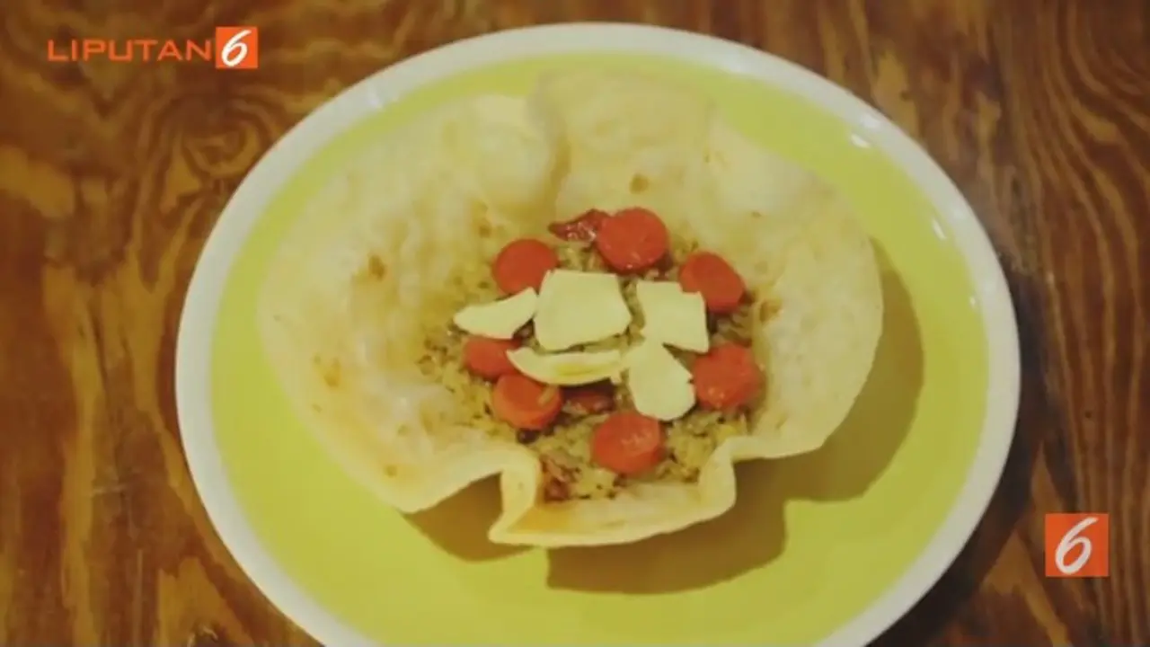 Olahan Ringkas Nasi Goreng Krispy