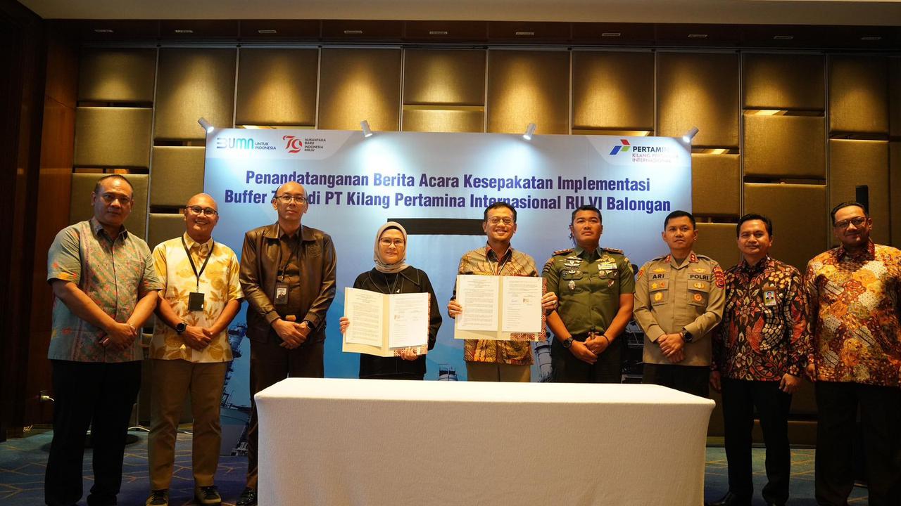 Bupati Indramayu Nina Agustina didampingi oleh Forum Koordinasi Pimpinan Daerah (Forkopimda) melakukan pertemuan dengan PT Kilang Pertamina Internasional (KPI) RU VI Balongan, Indramayu, di Jakarta, Rabu (7/8/2024) (Istimewa)