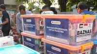 ParagonCorp, produsen kosmetik Wardah, Kahf, Biodef, dan Laboré, turut melepas bantuan kemanusiaan dari Indonesia untuk warga Palestina di Bandara Internasional Halim Perdanakusuma, Jakarta.