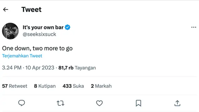 Cuitan ayah David Ozora setelah AG bekas pacar Mario Dandy divonis 3,5 tahun penjara. (Foto: Dok. Twitter @seeksixsuck)