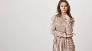 sachin and babi light blue dress Rekomendasi Model Baju Pesta Simple dan Elegan 2026 – Benang Jarum main image 1
