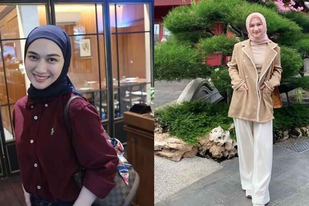 Gaya fashionable Melodi Laksani. (credit:instagram.com/melodylaksani92)