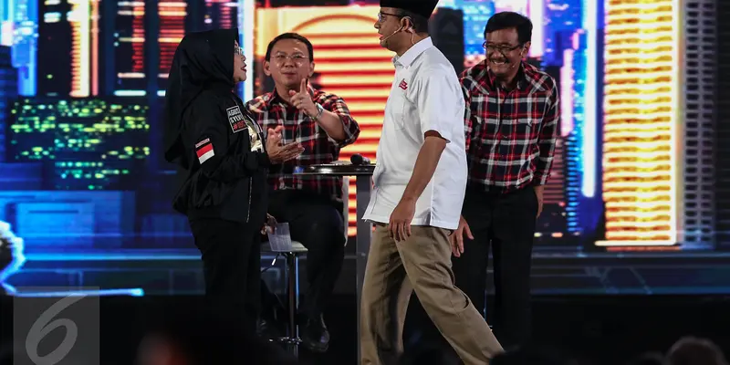 Anies Baswedan mendatangi Sylviana Murni 