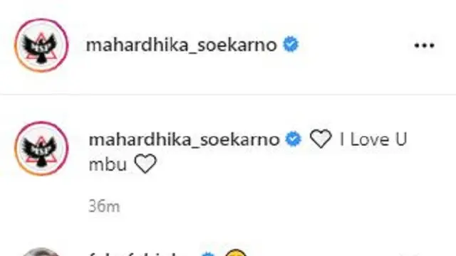 Didi Mahardika - Rachmawati Soekarnoputri (Foto: Instagram/@mahardhika_soekarno)