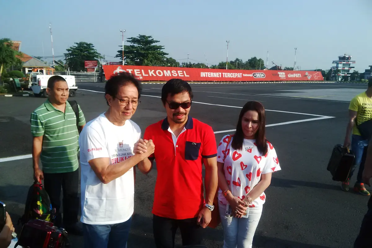 Manny Pacquiao Kunjungi Semarang