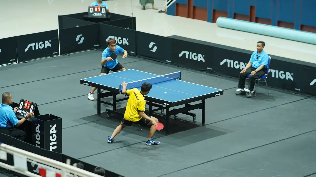Seri 2 Indonesia Pingpong League 2024 Digelar di Mabes TNI, Persaingan Makin Sengit