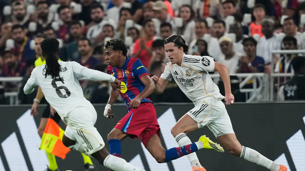 barcelona vs real madrid piala super spanyol