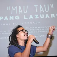 Personel BIP Ipang, memiliki banyak stok lagu terkait anak SMA.  Ipang BIP tak lagi kesulitan saat diminta lagu atau mengisi soundtrack film anak SMA. (Nurwahyunan/Bintang.com)