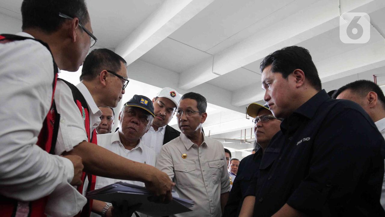 Erick Thohir-Heru Budi-Basuki Hadimuljoyo