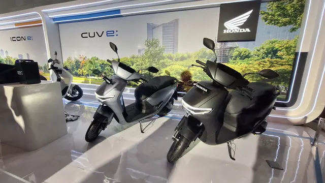 Honda CUV e: (Arief A/Liputan6.com)